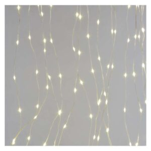 LED vánoční drop řetěz – záclona