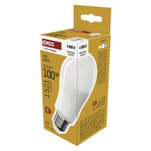 LED žárovka Basic A60 / E27 / 15
