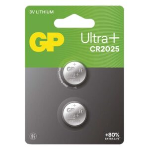 Lithiová knoflíková baterie GP Ultra plus CR2025