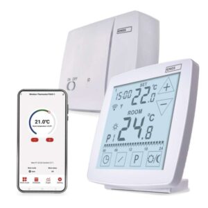 Pokojový programovatelný bezdrátový WiFi GoSmart termostat P56S11
