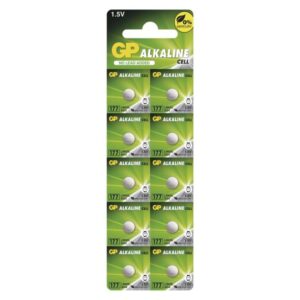 Alkalická knoflíková baterie GP 177F (LR626)
