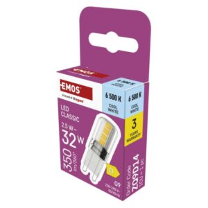 LED žárovka Classic JC / G9 / 2