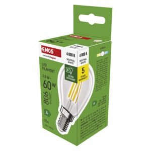 LED žárovka Filament Mini Globe  A CLASS/ E14 / 3