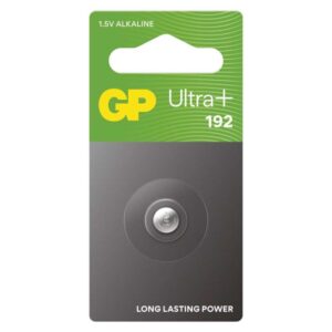 Alkalická knoflíková baterie GP Ultra plus 192F (LR41)