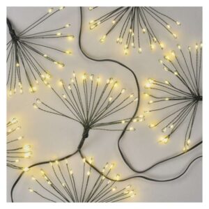 LED světelný řetěz – svítící trsy