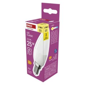 LED žárovka Classic svíčka / E14 / 2