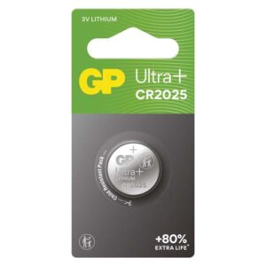 Lithiová knoflíková baterie GP Ultra plus CR2025