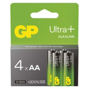 Alkalická baterie GP Ultra Plus AA (LR6)