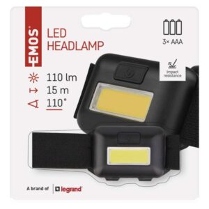 COB LED čelovka P3537