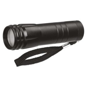COB LED ruční kovová svítilna P4704