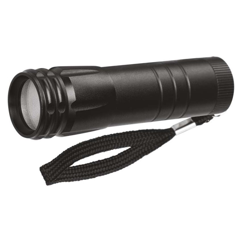 COB LED ruční kovová svítilna P4704