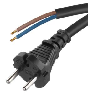 Flexo šňůra gumová 2x 1mm2