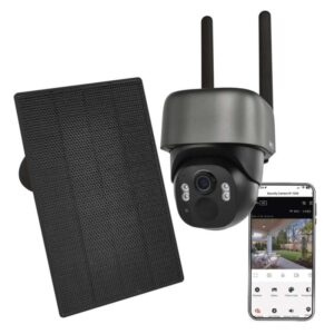 GoSmart Venkovní bateriová kamera IP-1200G WASP s WiFi a solárním panelem