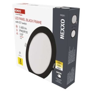 LED podhledové svítidlo NEXXO černé
