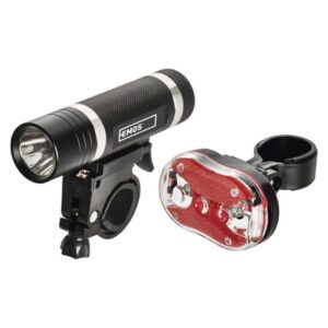 LED přední + zadní svítilna na kolo P3920 na 5x AAA