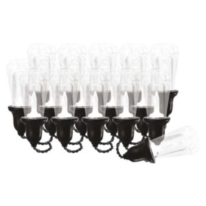 LED světelný řetěz – 16x párty žárovky čiré