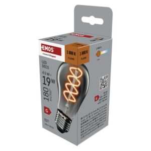 LED žárovka DECO SMOKED A60 / E27 / 4