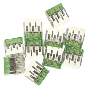 Páčková spojovací svorka 3× 0