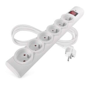 Přepěťová ochrana – 6 zásuvek