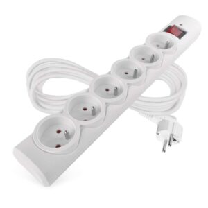 Přepěťová ochrana – 6 zásuvek