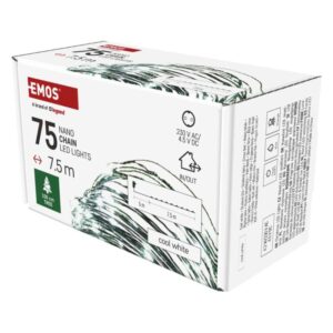 LED vánoční nano řetěz zelený