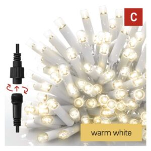 Premium LED spojovací řetěz bílý – rampouchy