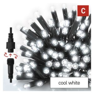Premium LED spojovací řetěz černý