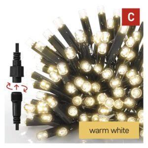 Premium LED spojovací řetěz černý