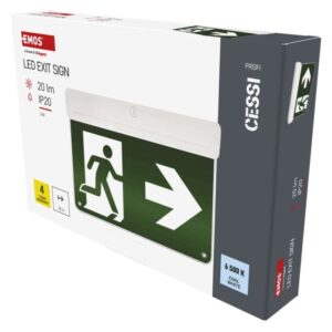 LED Nouzové svítidlo CESSI 3W 3h IP20 AT