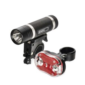 LED přední + zadní svítilna na kolo P3920 na 5x AAA