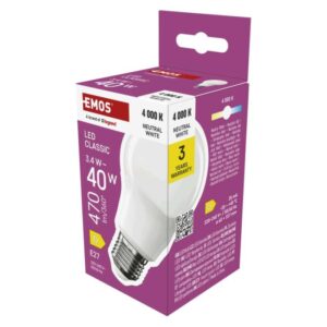 LED žárovka Classic A60 / E27 / 3