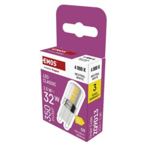 LED žárovka Classic JC / G9 / 2