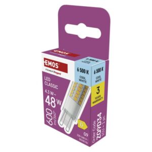 LED žárovka Classic JC / G9 / 4
