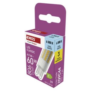 LED žárovka Classic JC / G9 / 4