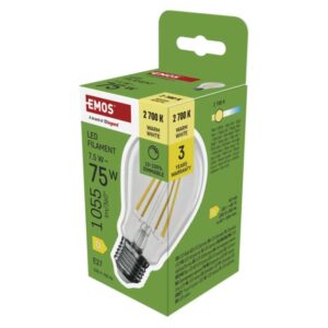 LED žárovka Filament A60 / E27 / 7