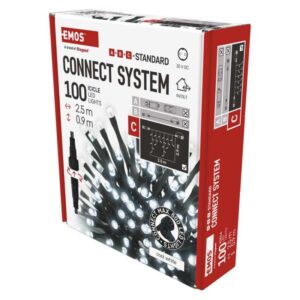 Standard LED spojovací vánoční řetěz – rampouchy